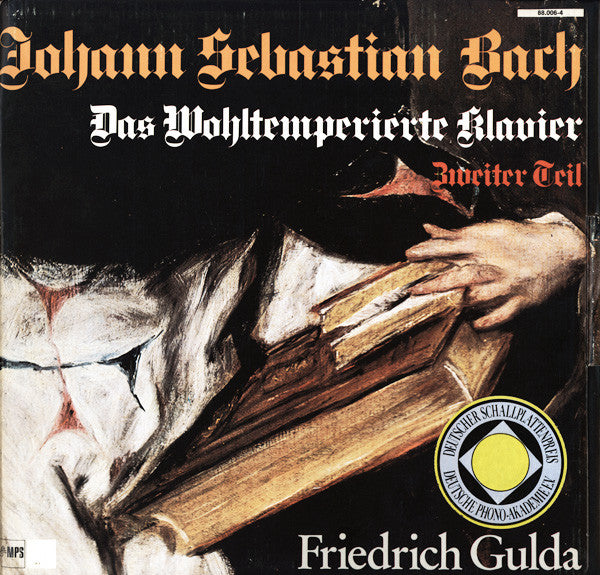 Johann Sebastian Bach, Friedrich Gulda : Das Wohltemperierte Klavier / Zweiter Teil (4xLP, Album, RP + Box)