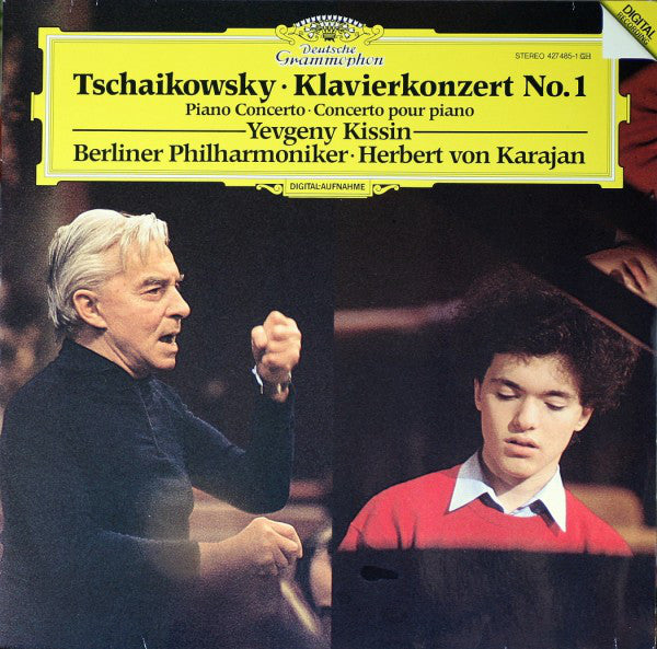 Pyotr Ilyich Tchaikovsky / Yevgeny Kissin, Berliner Philharmoniker, Herbert von Karajan : Klavierkonzert No. 1 (LP)