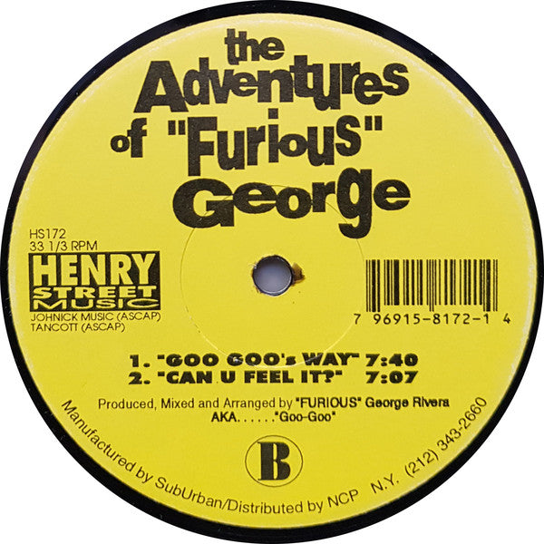 Furious George : The Adventures Of "Furious" George (12")