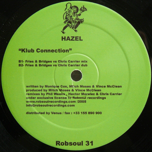 Hazel (3) : Klub Connection (12")