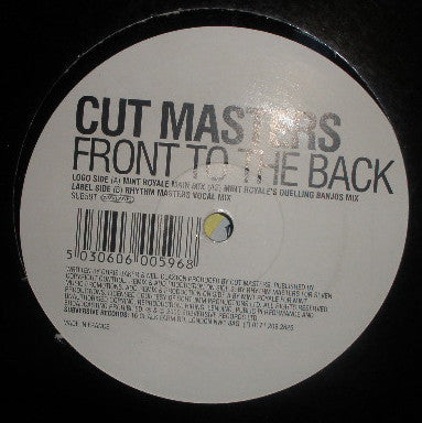 Cut Masters : Front To The Back (12")