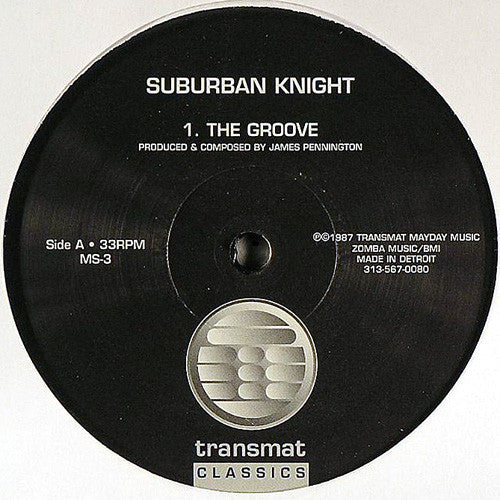 Suburban Knight : The Groove (12", RE)