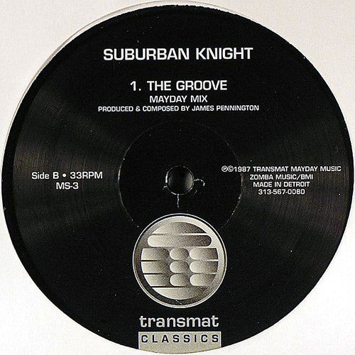 Suburban Knight : The Groove (12", RE)