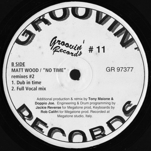 Crash / Matt Wood : The Revolution Part 1 (12")