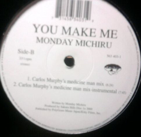 Monday Michiru : You Make Me (12")