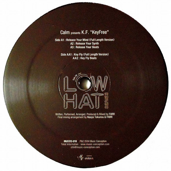 Calm Presents Kiyotaka Fukagawa : Release Your Mind / Key Fly (12")