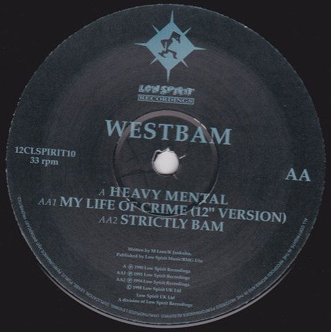 WestBam : Heavy Mental (12", Ltd)