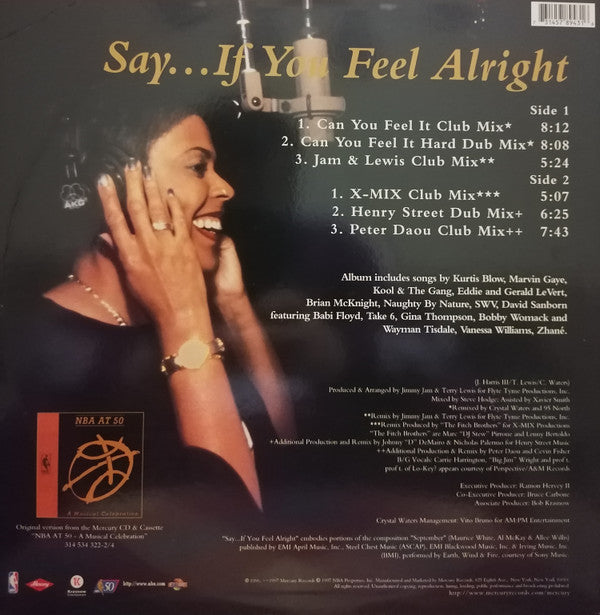 Crystal Waters : Say...If You Feel Alright (12")