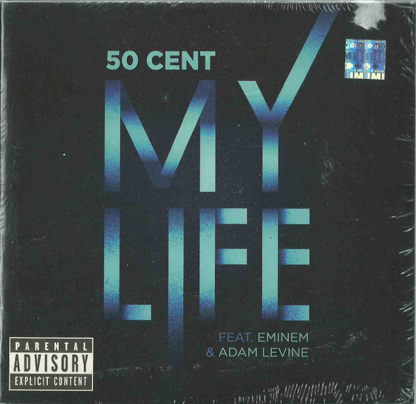 50 Cent Feat. Eminem & Adam Levine : My Life (CD, Single)