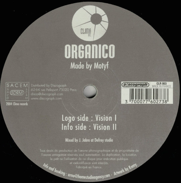 Motyf : Organico (12")