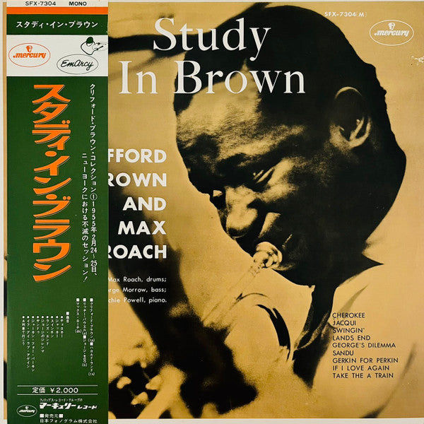 Clifford Brown And Max Roach : Study In Brown (LP, Album, Mono, RE)