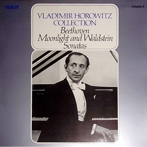 Vladimir Horowitz - Ludwig van Beethoven : Moonlight And Waldstein Sonatas (LP, Album, RE)