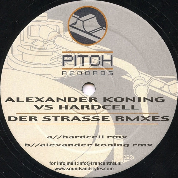 Alexander Koning vs. Hardcell : Der Strasse Rmxes (12")