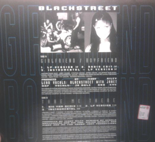 Blackstreet : Girlfriend / Boyfriend / Take Me There (12")