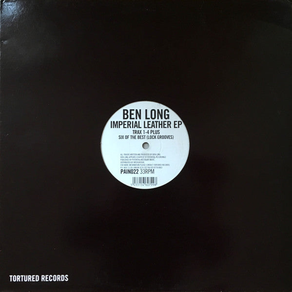 Ben Long : Imperial Leather EP (12", EP)