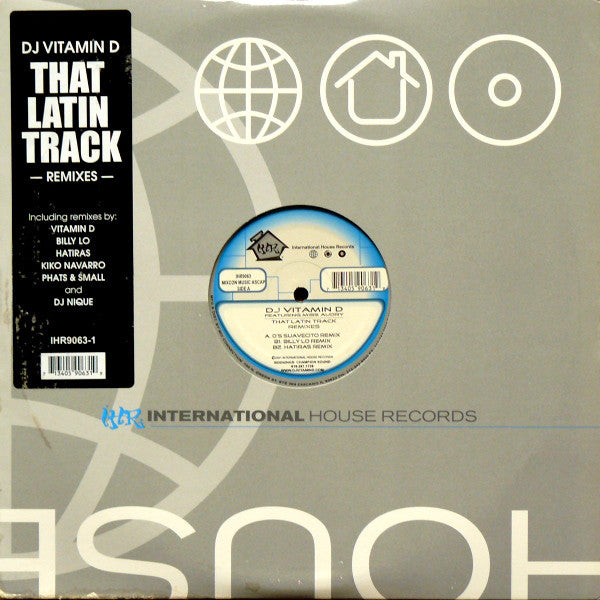 DJ Vitamin D Featuring Miss Audry : That Latin Track  (Remixes) (2x12")