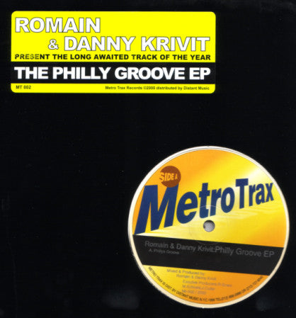 DJ Romain & Danny Krivit : Philly Groove EP (12", EP)