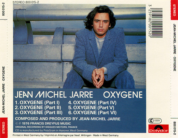 Jean-Michel Jarre : Oxygene (CD, Album, RE, Red)