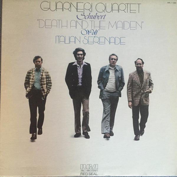 Franz Schubert / Hugo Wolf - Guarneri Quartet : "Death And The Maiden" / Italian Serenade (LP, Album)