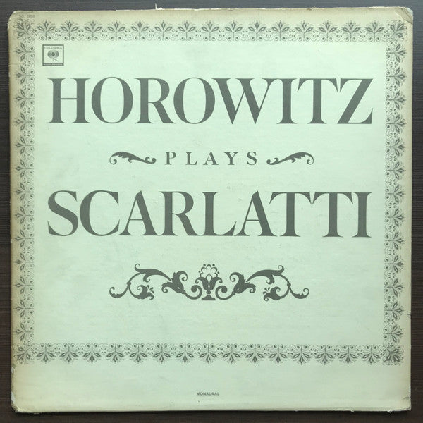 Vladimir Horowitz, Domenico Scarlatti : Horowitz Plays Scarlatti (LP, Mono)