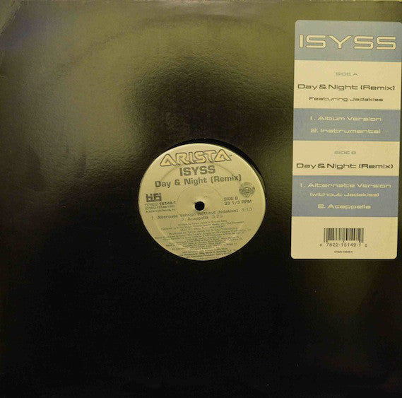 Isyss, Jadakiss : Day & Night (Remix) (12", Single)