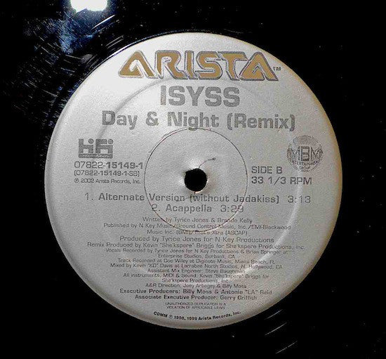 Isyss, Jadakiss : Day & Night (Remix) (12", Single)