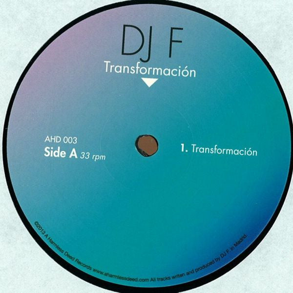 DJ F (4) : Transformación (12")