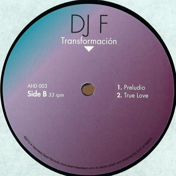 DJ F (4) : Transformación (12")