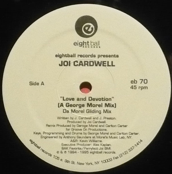 Joi Cardwell : Love And Devotion (The Glide Mixes) (12")