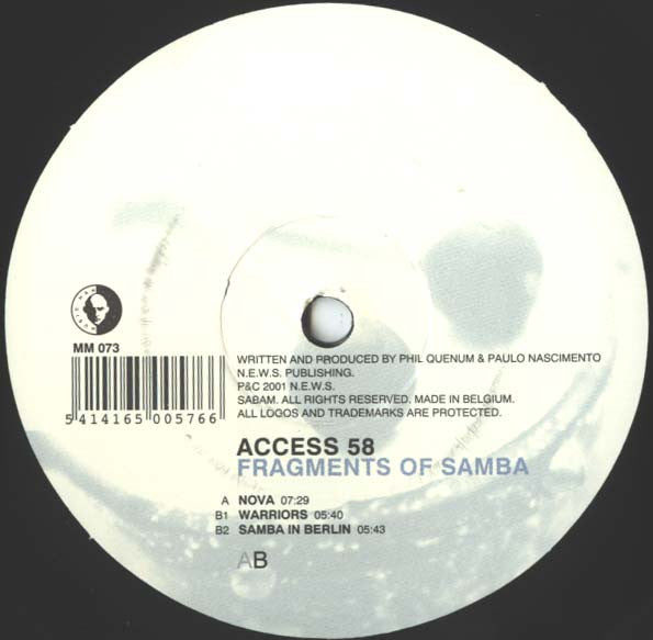 Access 58 : Fragments Of Samba (2x12")