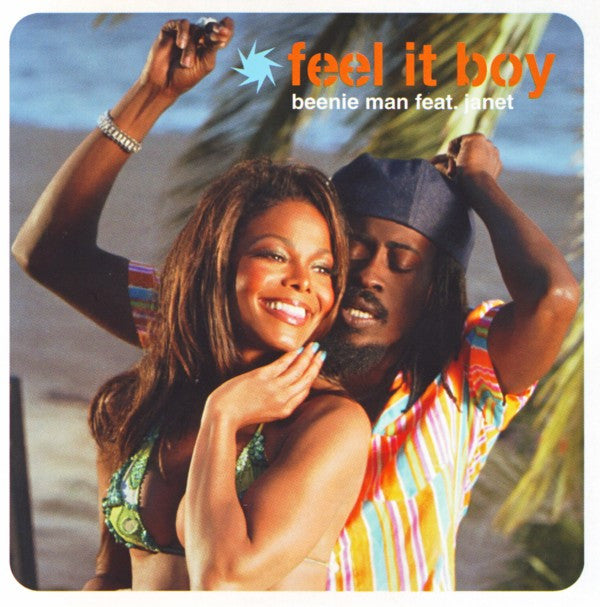 Beenie Man Feat. Janet Jackson : Feel It Boy (12", Single)