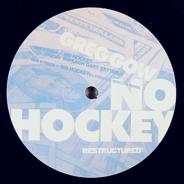 Greg Gow : No Hockey EP (12", EP)