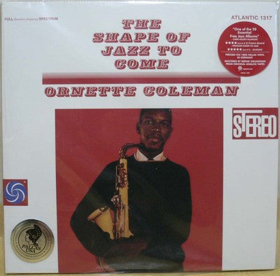 Ornette Coleman : The Shape Of Jazz To Come (2x12", Album, RE, RM, 180)