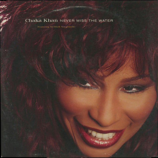 Chaka Khan Featuring Me'Shell NdegéOcello : Never Miss The Water (12")