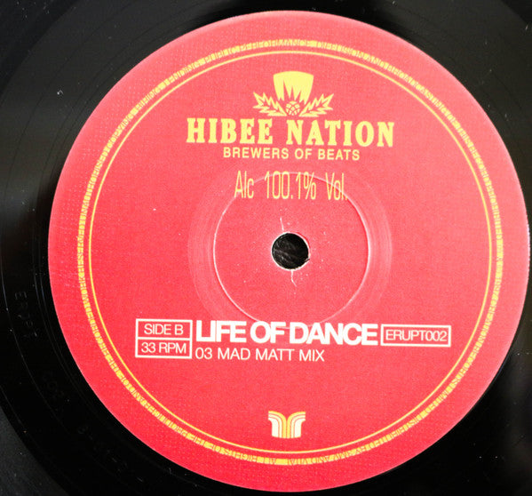 Hibee Nation : Life Of Dance (12", Single)