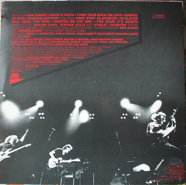 Crosby, Stills & Nash : Allies (LP, Album)