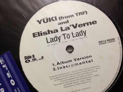 Yu-Ki And Elisha La'Verne : Lady To Lady (12")