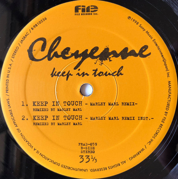 Cheyenne (7) : Keep In Touch (12")