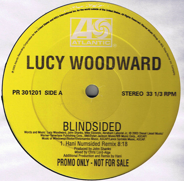 Lucy Woodward : Blindsided (2x12", Promo)