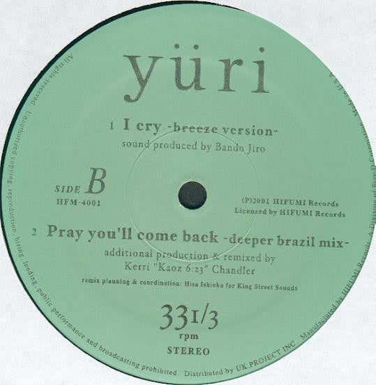 Yüri : I Cry (12")