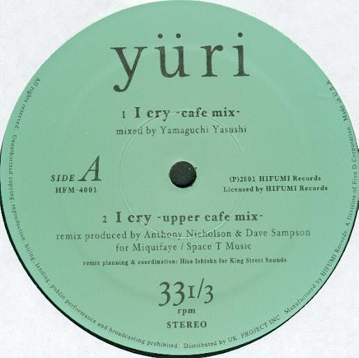 Yüri : I Cry (12")