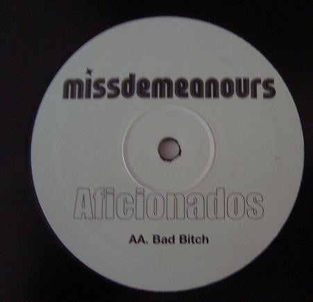 Aficionados : Booty Shake / Bad Bitch (12")