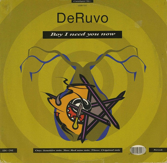 DeRuvo : Boy I Need You Now (12")