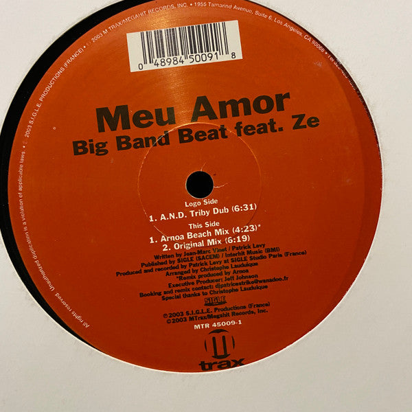 Big Band Beat feat. Ze (2) : Meu Amor (12")