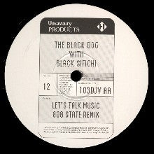 The Black Dog With Black Sifichi : Mental Health Hotline / Let's Talk Music (12", Ltd, Promo)