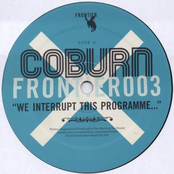 Coburn : We Interrupt This Programme (12")