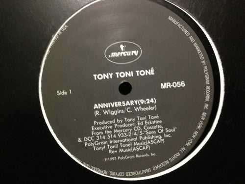 Tony! Toni! Toné! / Vanessa Williams : Anniversary / Work To Do (12")