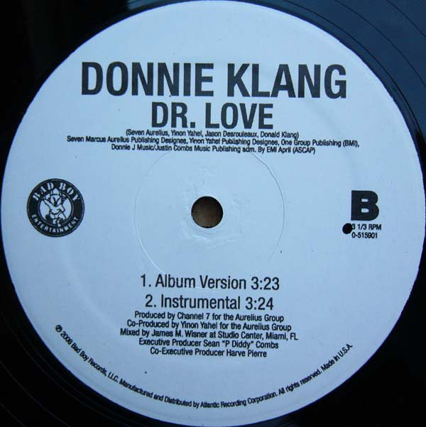 Donnie Klang : Take You There / Dr. Love (12")