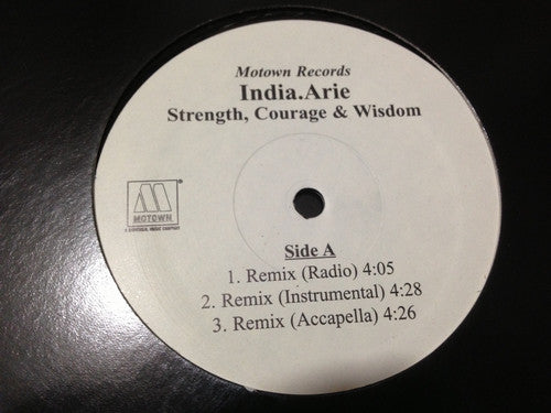 India.Arie : Strength, Courage & Wisdom (12")