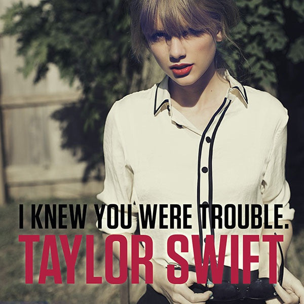 Taylor Swift : I Knew You Were Trouble. (CD, Single, Ltd, Num)